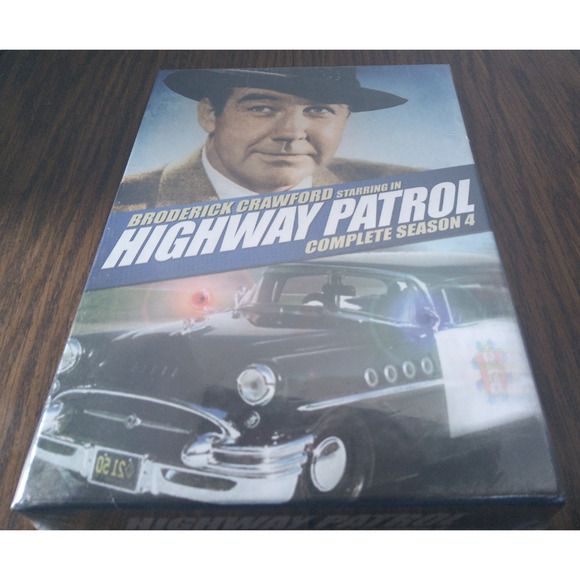 Highway Patrol Complete Season 4 DVD Set (1958-1959 MGM) - Picture 1 of 4